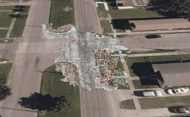 GIS integrated map view