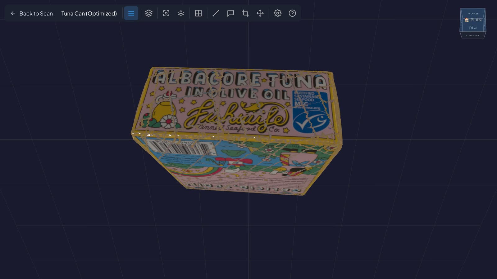 The same model from the side