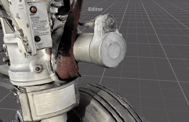 3D annotation in scan